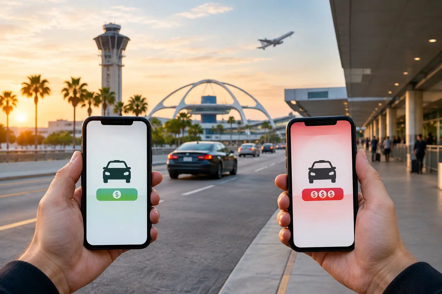 Fixed Fares Versus Surge Pricing for LAX Travel