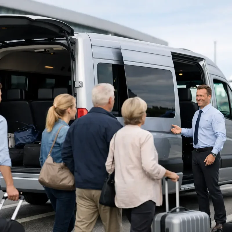 Airport Minibus Transfer for Groups Up to 12