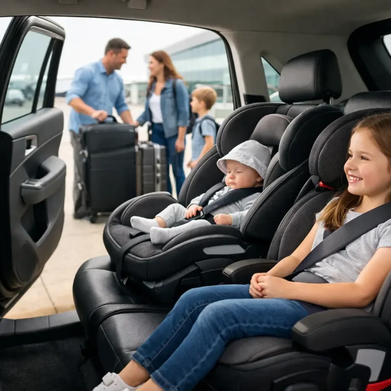 Airport Transfer Car Seats: What Families Need