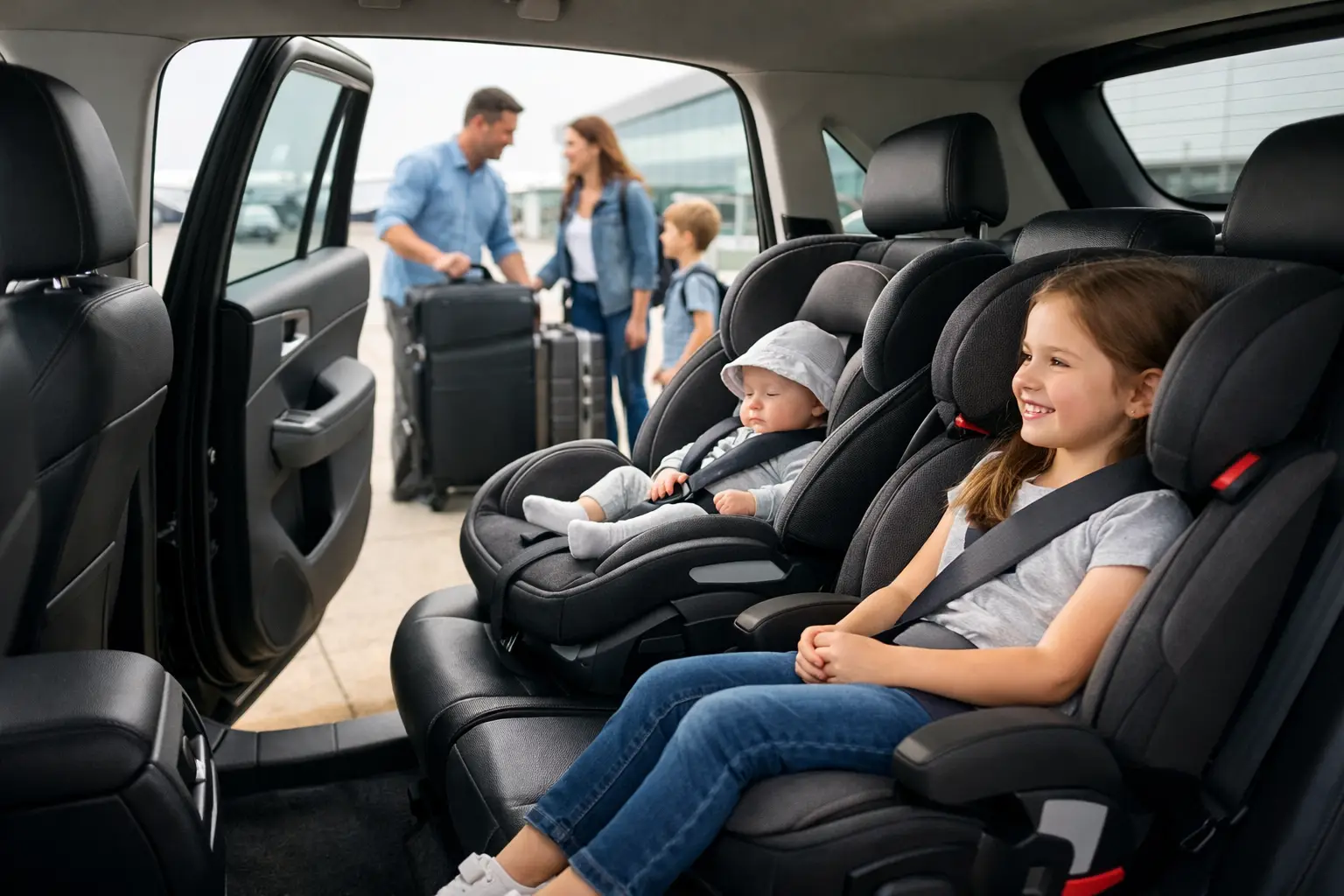 Airport Transfer Car Seats: What Families Need