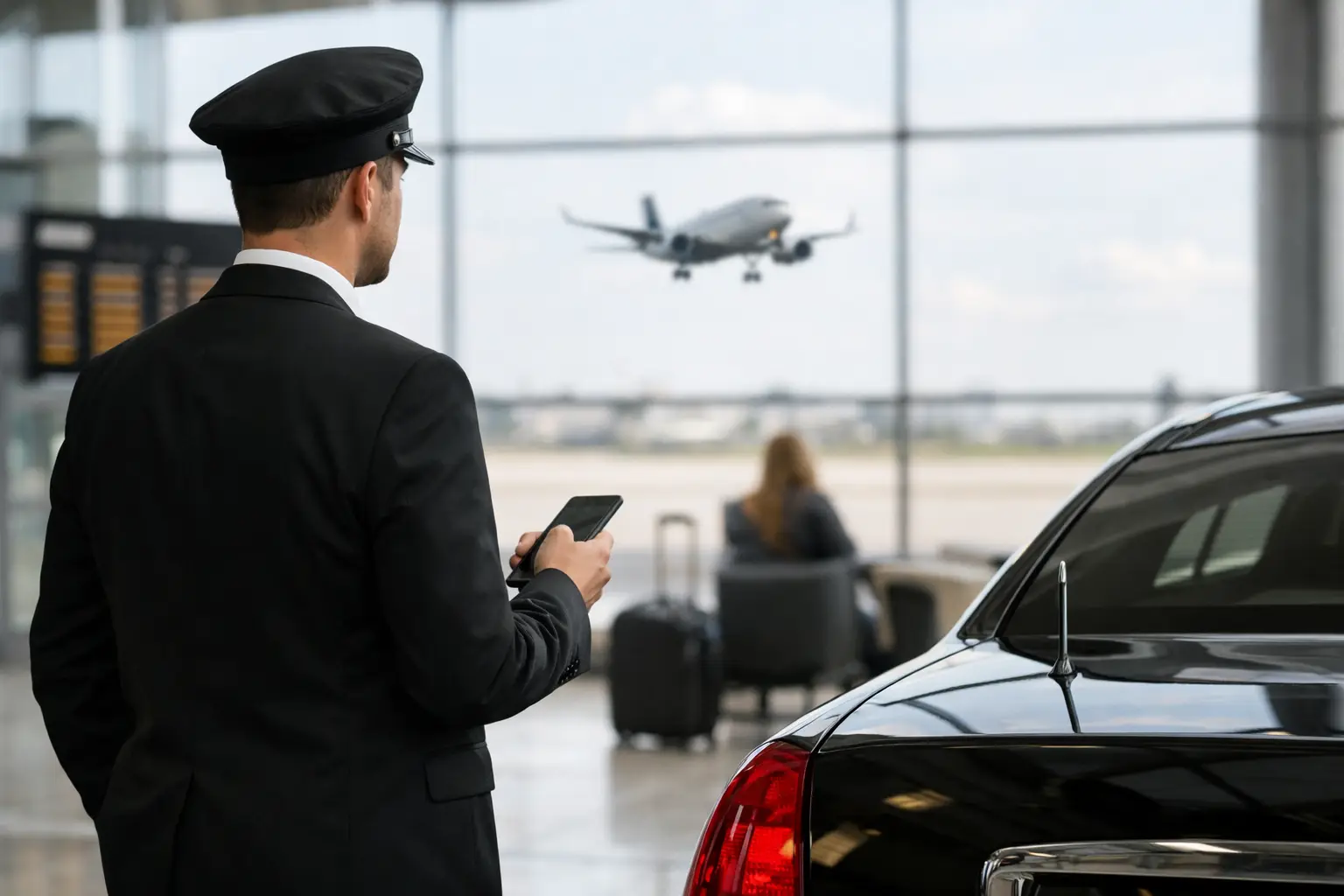 How Chauffeur Pickup Flight Delays Are Handled