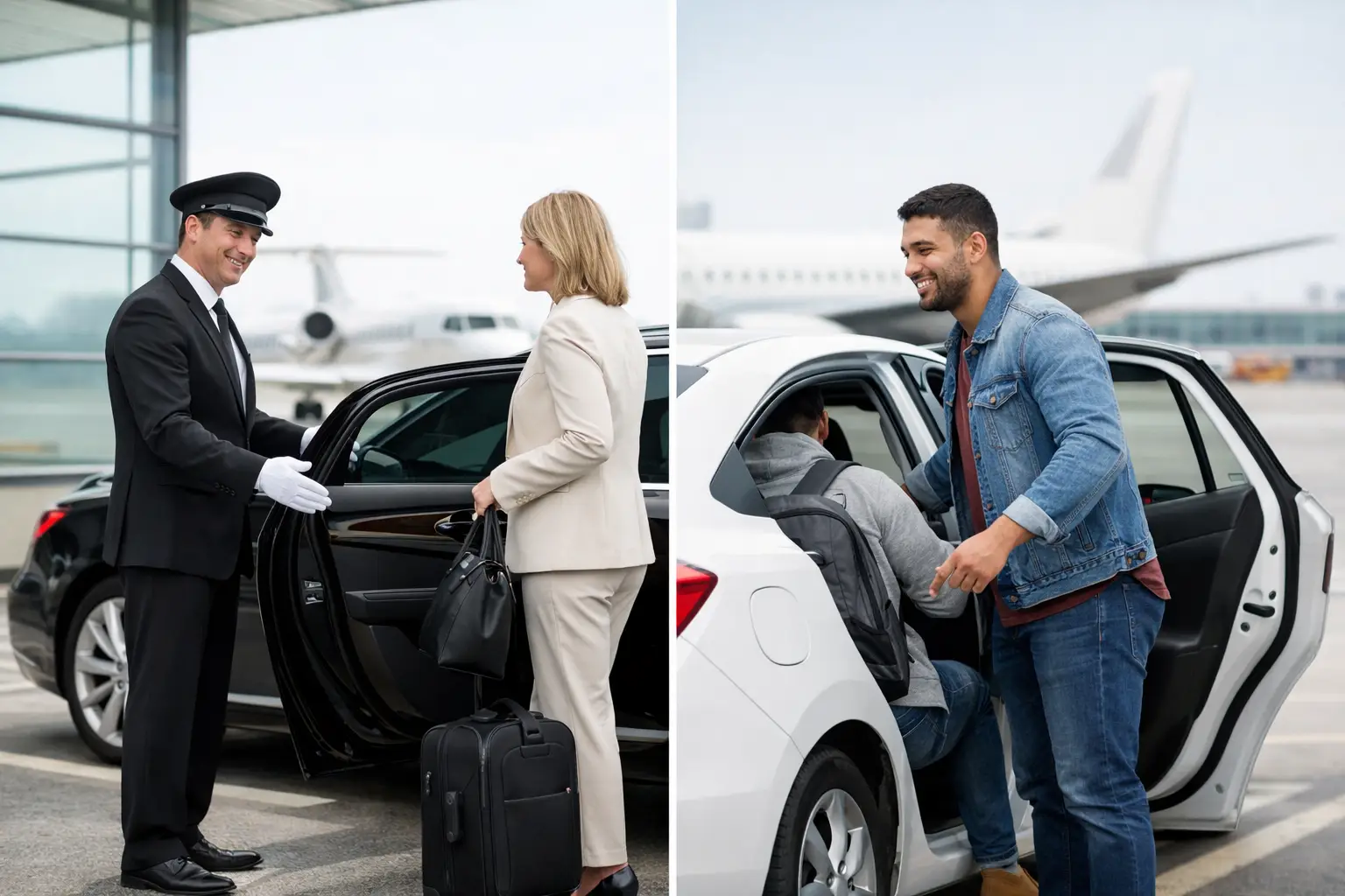 Airport Chauffeur Versus Rideshare: Which Fits?