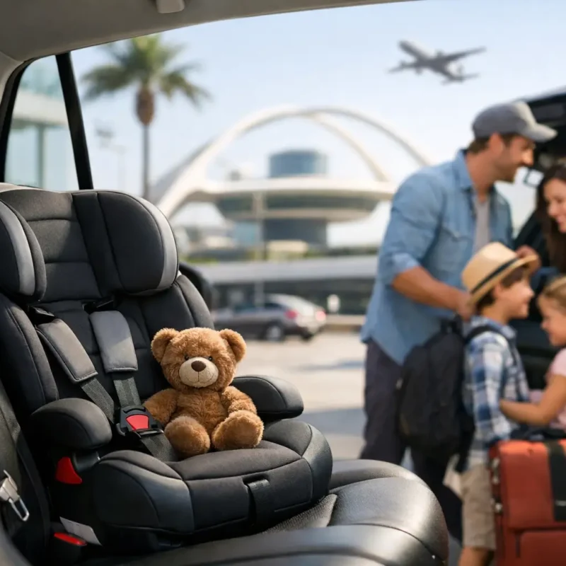 Child Seat Availability for LAX Family Transfers