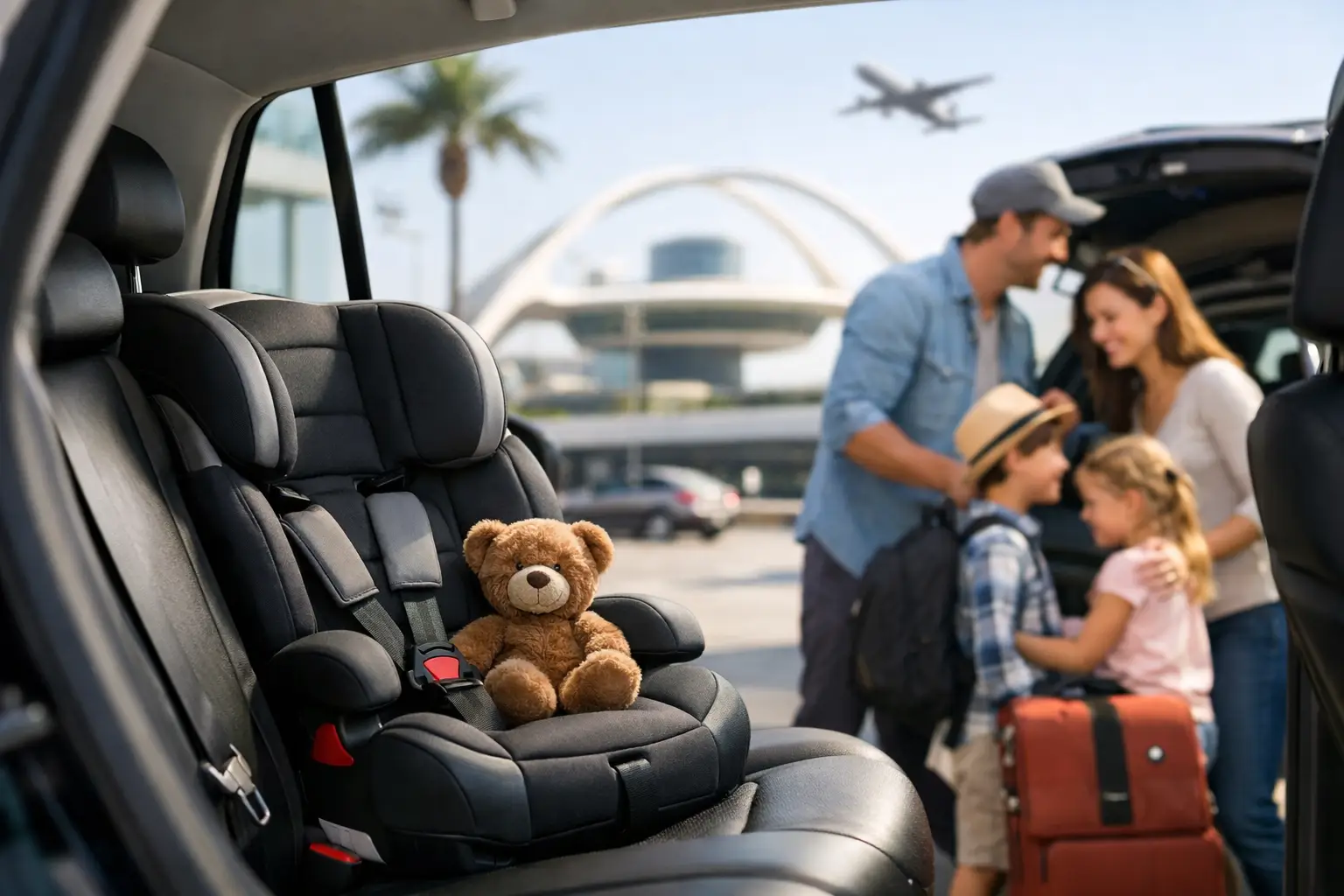 Child Seat Availability for LAX Family Transfers