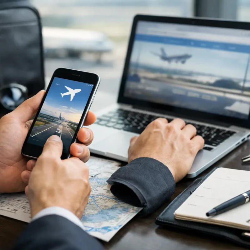 How to Prepare Flight Details for a Chauffeur