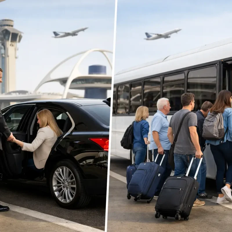 Private Transfer Versus Shuttle for LAX Trips